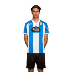 Camiseta Kappa Deportivo La Coruña Primera Equipación 2024-2025